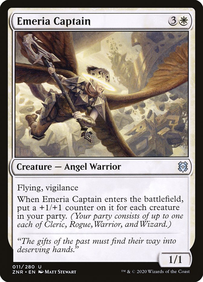 Emeria Captain [Zendikar Rising] | The Gaming Verse