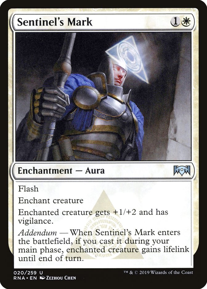 Sentinel's Mark [Ravnica Allegiance] | The Gaming Verse