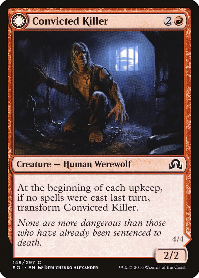 Convicted Killer // Branded Howler [Shadows over Innistrad] | The Gaming Verse