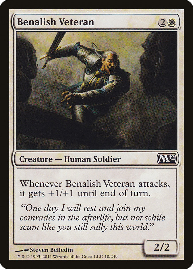 Benalish Veteran [Magic 2012] | The Gaming Verse