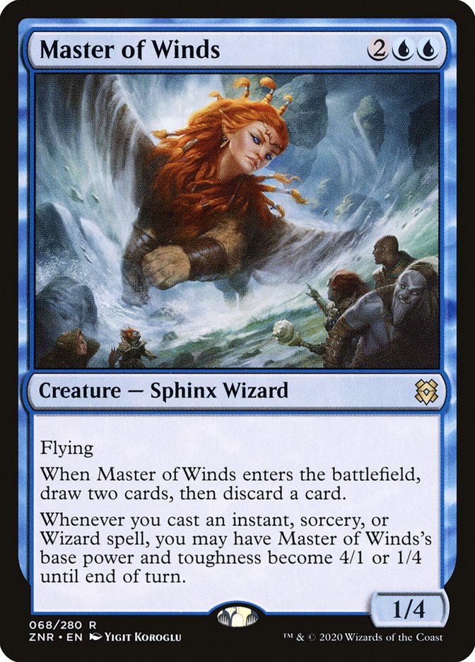 Master of Winds [Zendikar Rising] | The Gaming Verse