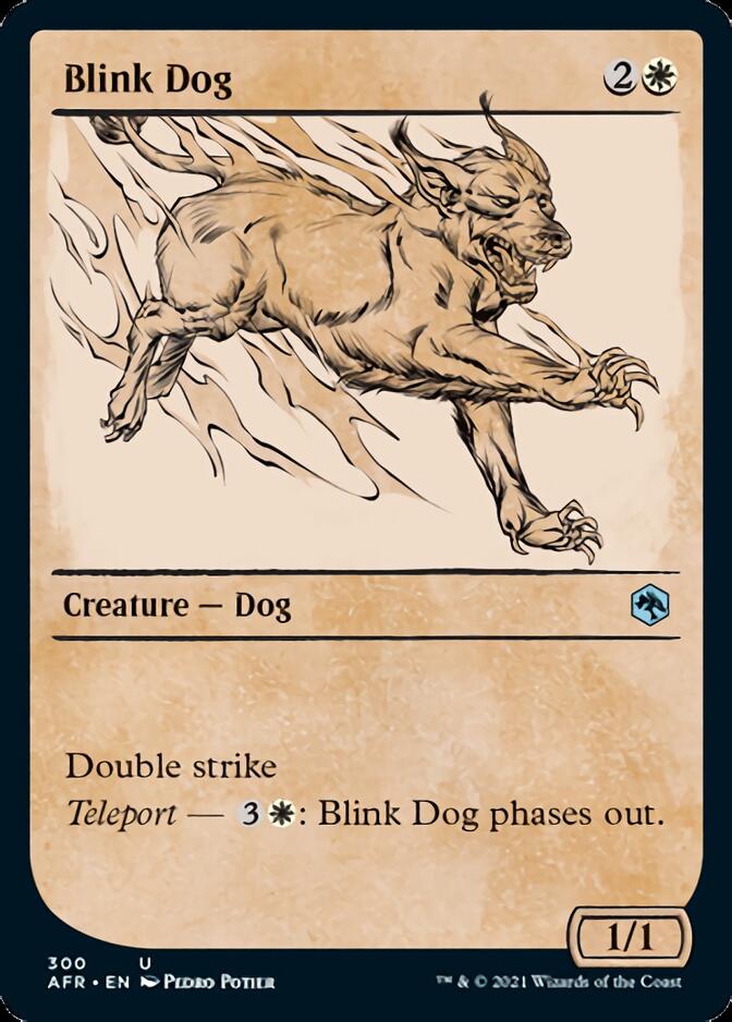 Blink Dog (Showcase) [Dungeons & Dragons: Adventures in the Forgotten Realms] | The Gaming Verse