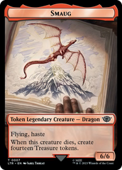 Food (09) // Smaug Double-Sided Token [The Lord of the Rings: Tales of Middle-Earth Tokens] | The Gaming Verse