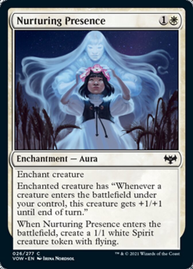 Nurturing Presence [Innistrad: Crimson Vow] | The Gaming Verse