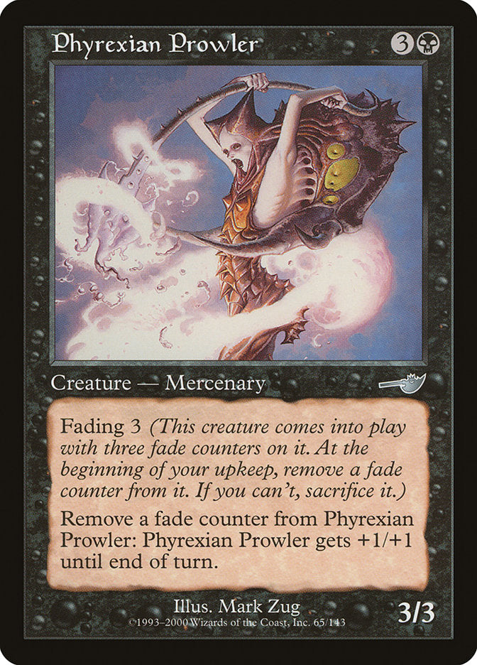 Phyrexian Prowler [Nemesis] | The Gaming Verse