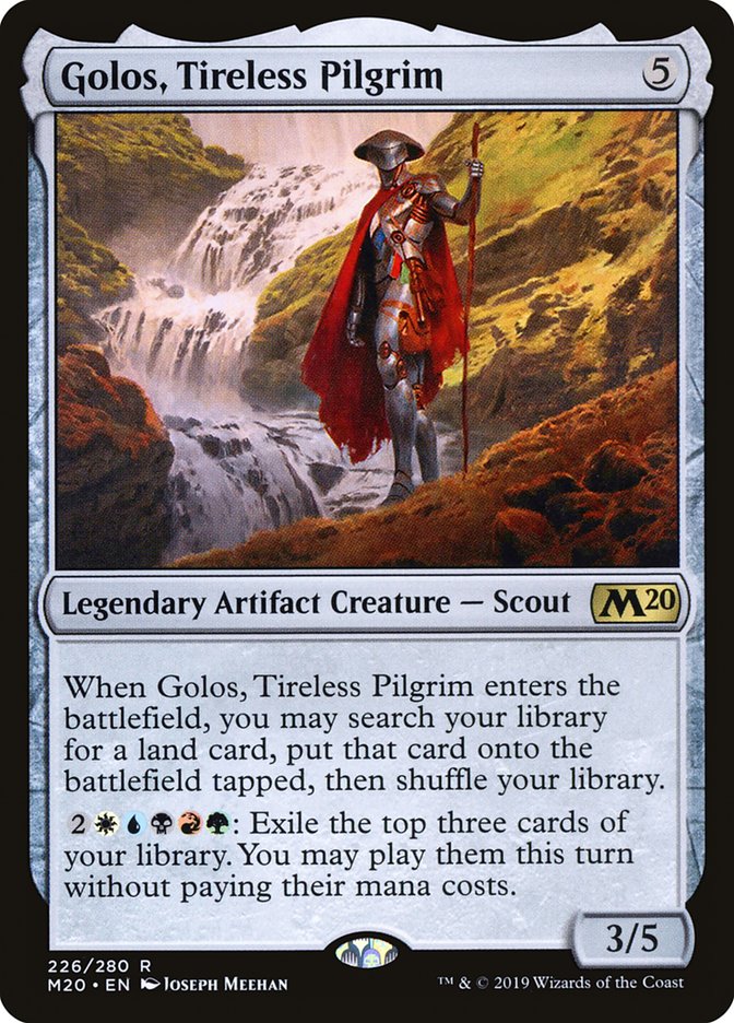 Golos, Tireless Pilgrim [Core Set 2020] | The Gaming Verse