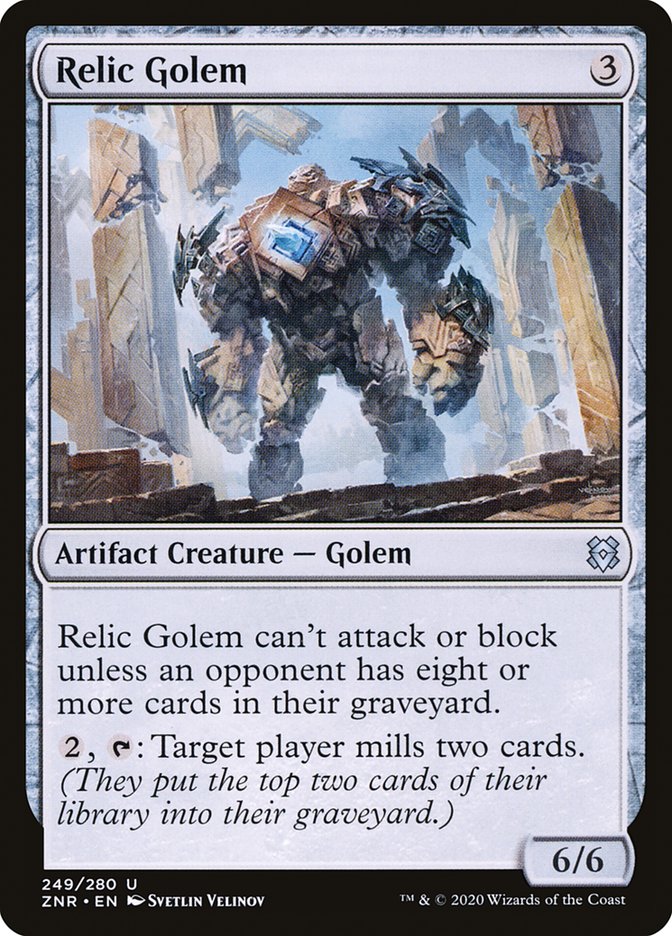 Relic Golem [Zendikar Rising] | The Gaming Verse