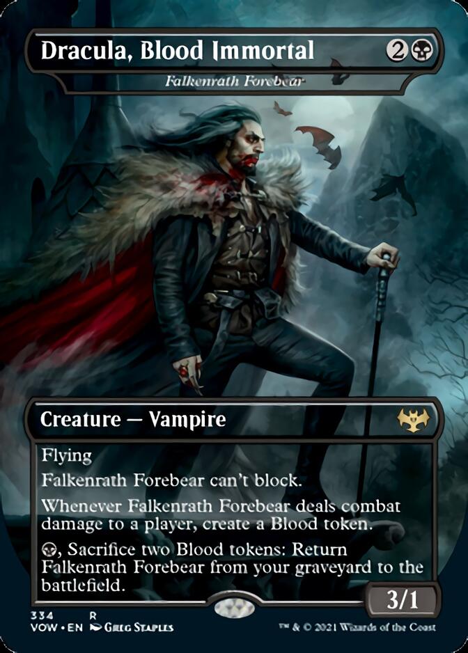 Falkenrath Forebear - Dracula, Blood Immortal [Innistrad: Crimson Vow] | The Gaming Verse