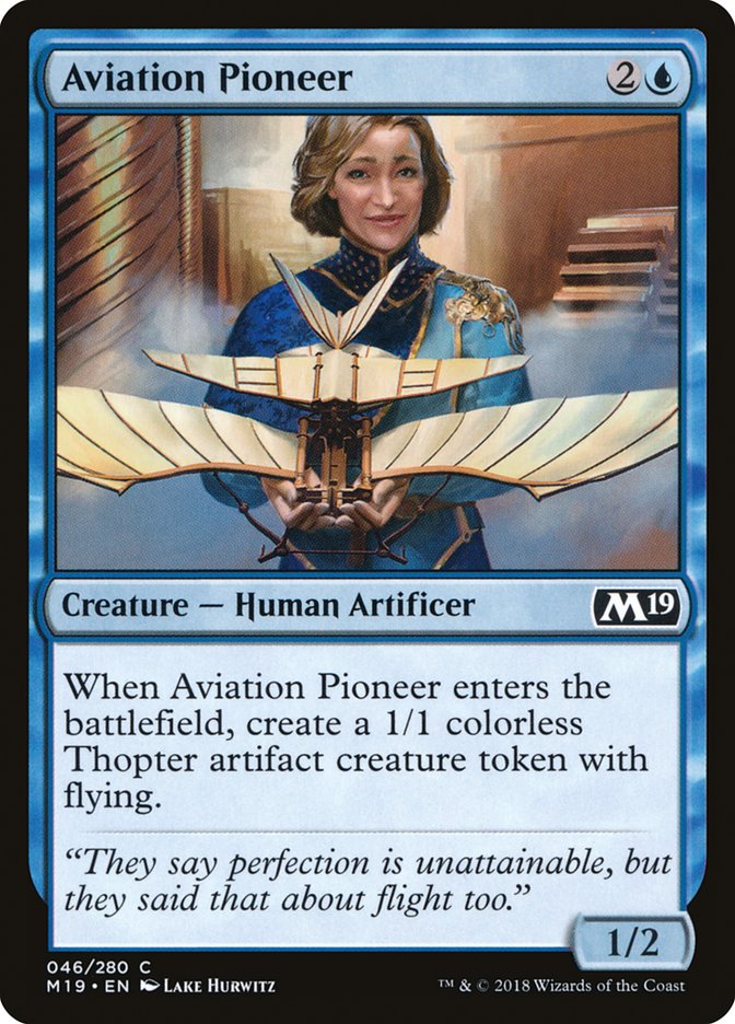 Aviation Pioneer [Core Set 2019] | The Gaming Verse