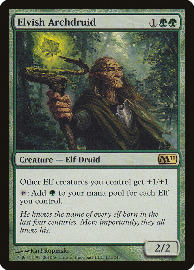 Elvish Archdruid [Magic 2011] | The Gaming Verse