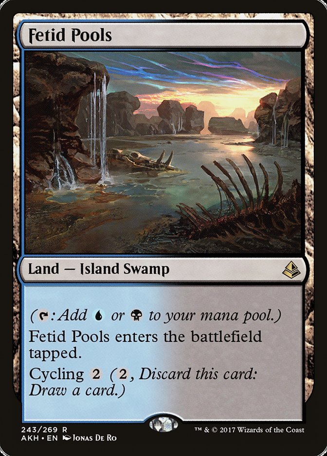 Fetid Pools [Amonkhet] | The Gaming Verse