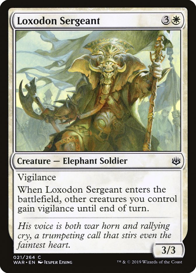 Loxodon Sergeant [War of the Spark] | The Gaming Verse