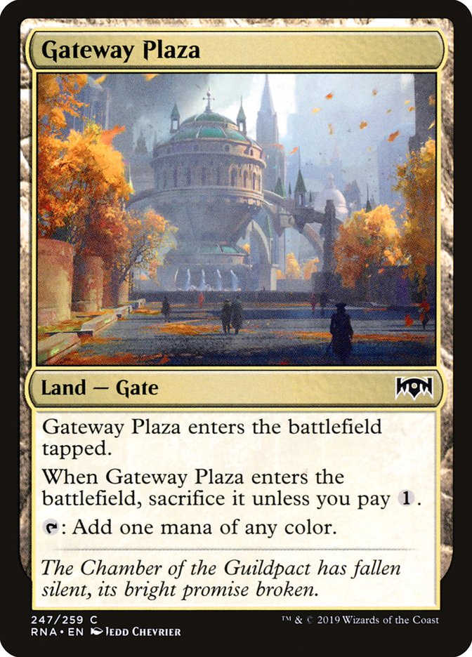 Gateway Plaza [Ravnica Allegiance] | The Gaming Verse