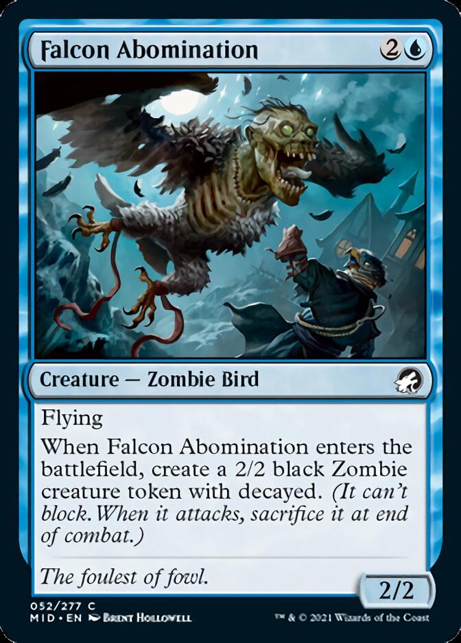 Falcon Abomination [Innistrad: Midnight Hunt] | The Gaming Verse