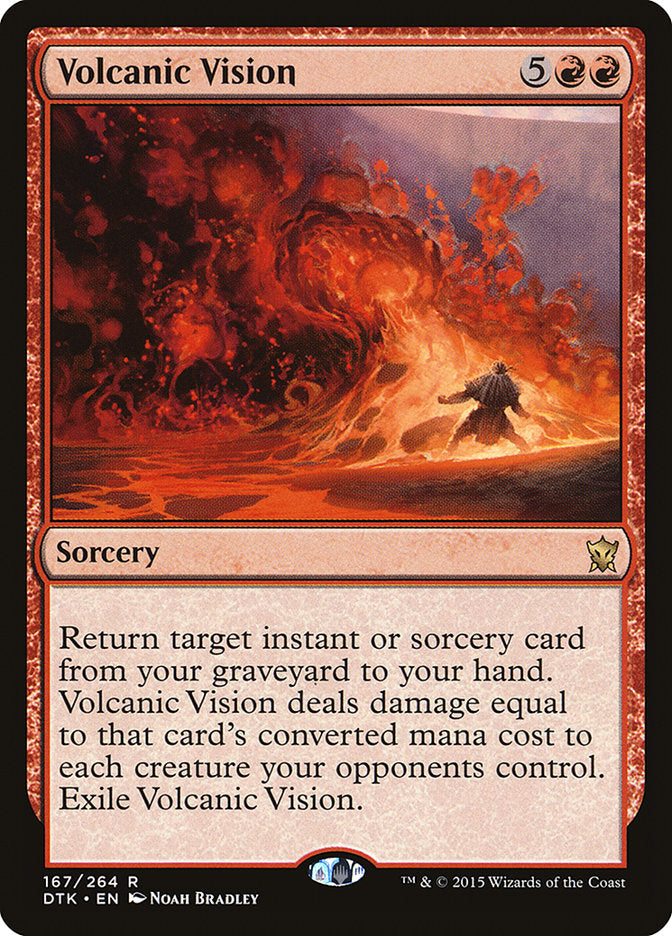 Volcanic Vision [Dragons of Tarkir] | The Gaming Verse