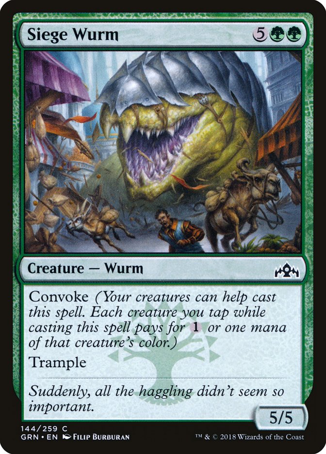 Siege Wurm [Guilds of Ravnica] | The Gaming Verse