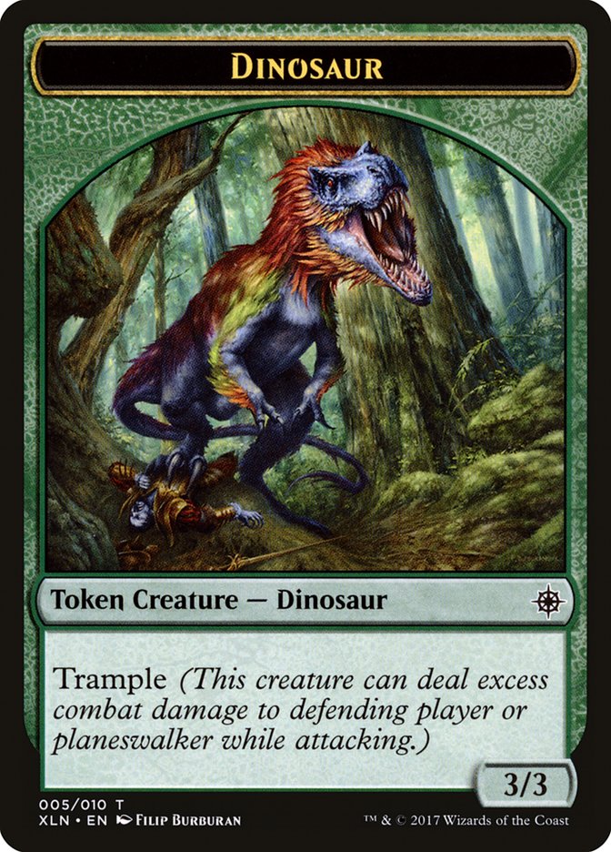 Dinosaur [Ixalan Tokens] | The Gaming Verse