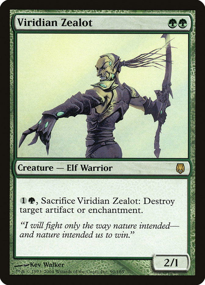 Viridian Zealot [Darksteel] | The Gaming Verse