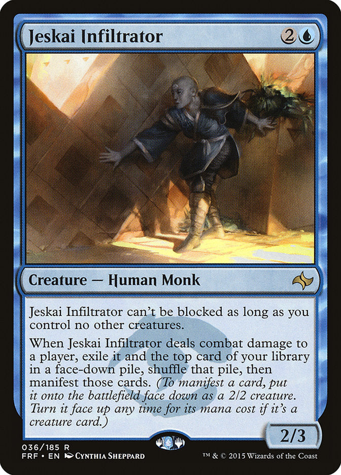 Jeskai Infiltrator [Fate Reforged] | The Gaming Verse