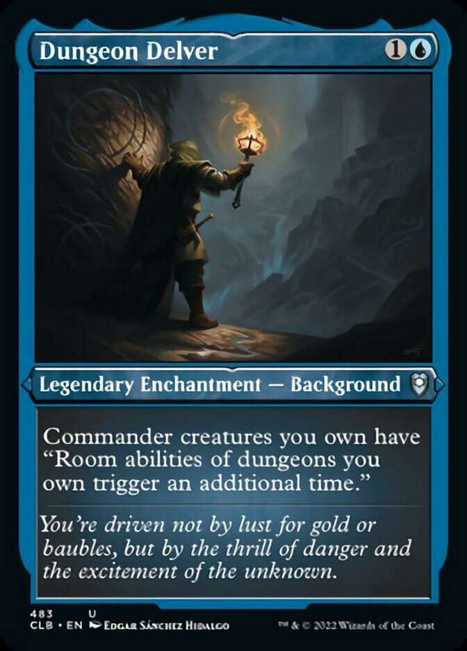 Dungeon Delver (Foil Etched) [Commander Legends: Battle for Baldur's Gate] | The Gaming Verse