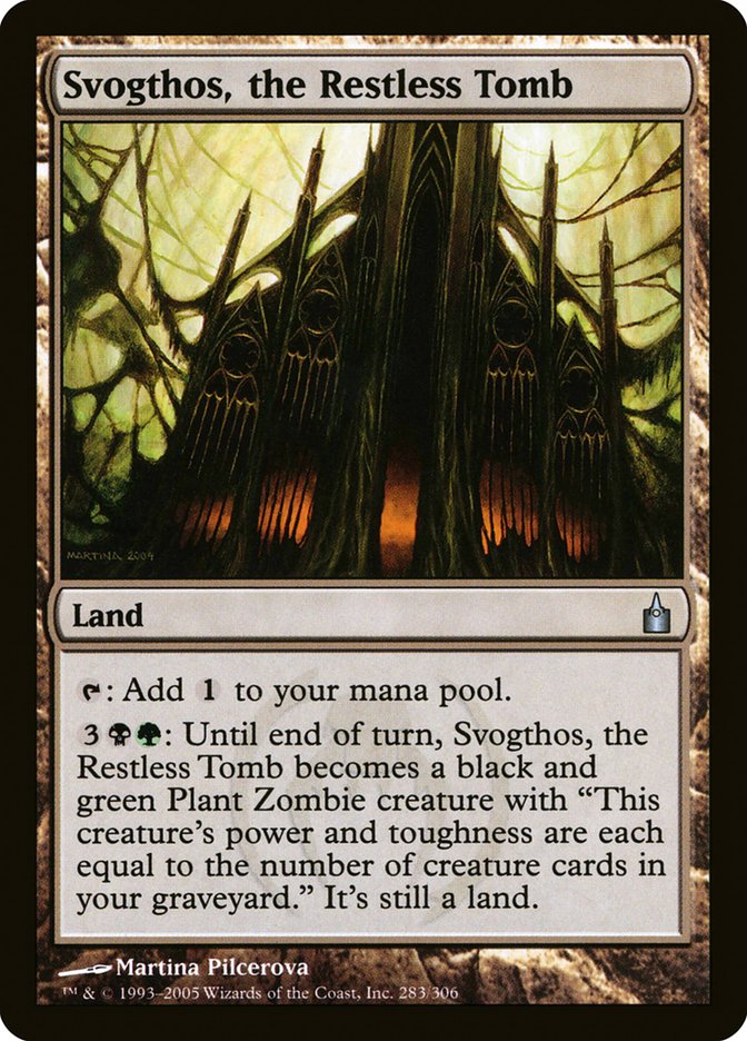 Svogthos, the Restless Tomb [Ravnica: City of Guilds] | The Gaming Verse