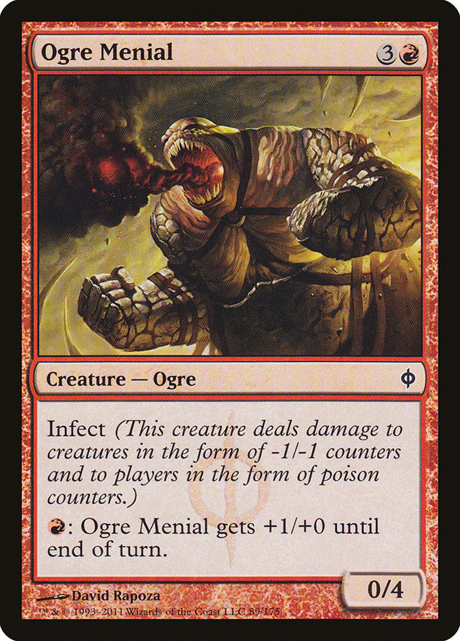 Ogre Menial [New Phyrexia] | The Gaming Verse