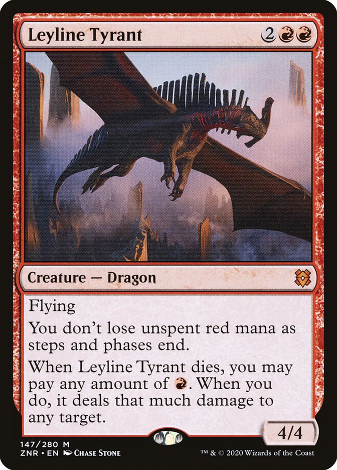 Leyline Tyrant [Zendikar Rising] | The Gaming Verse