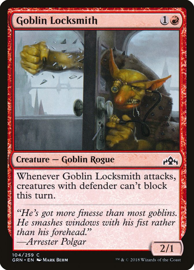 Goblin Locksmith [Guilds of Ravnica] | The Gaming Verse