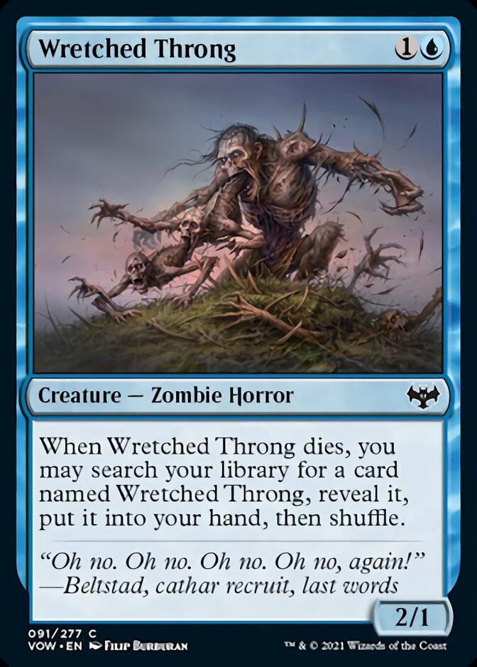 Wretched Throng [Innistrad: Crimson Vow] | The Gaming Verse