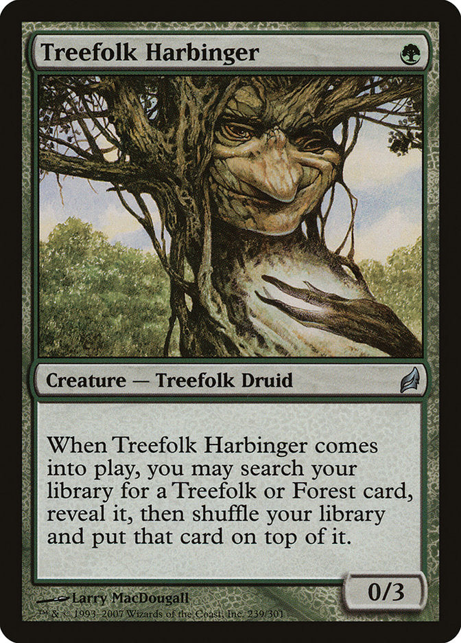 Treefolk Harbinger [Lorwyn] | The Gaming Verse