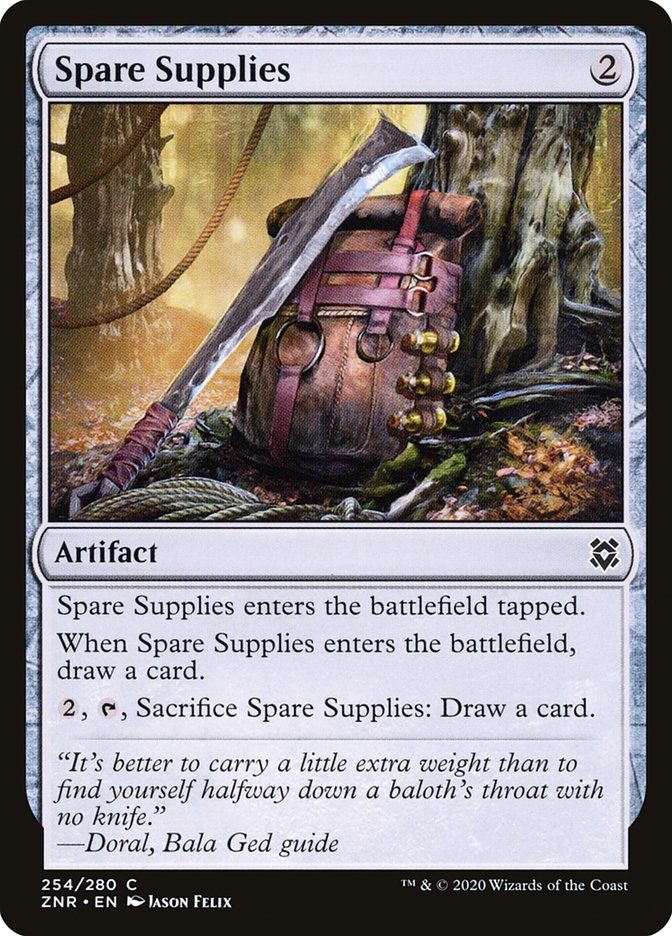 Spare Supplies [Zendikar Rising] | The Gaming Verse