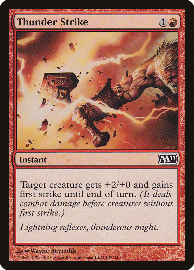 Thunder Strike [Magic 2011] | The Gaming Verse