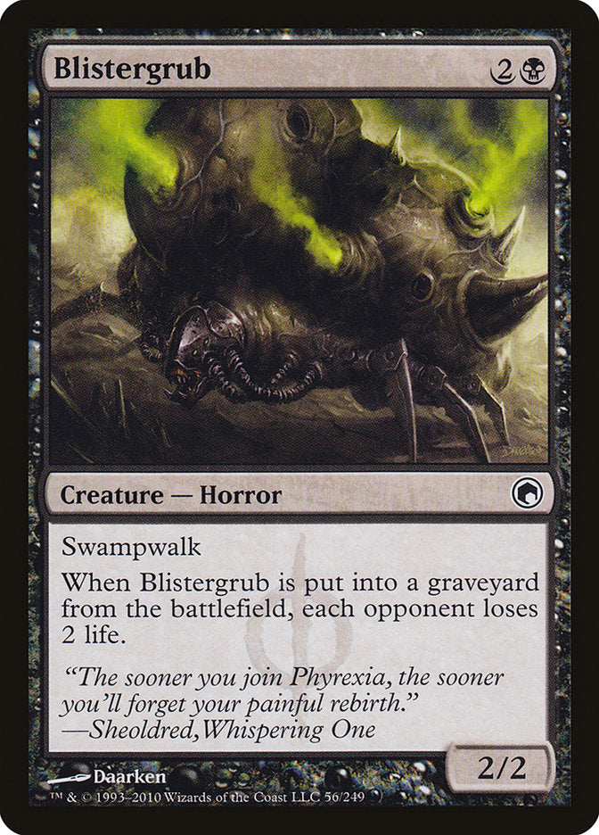 Blistergrub [Scars of Mirrodin] | The Gaming Verse