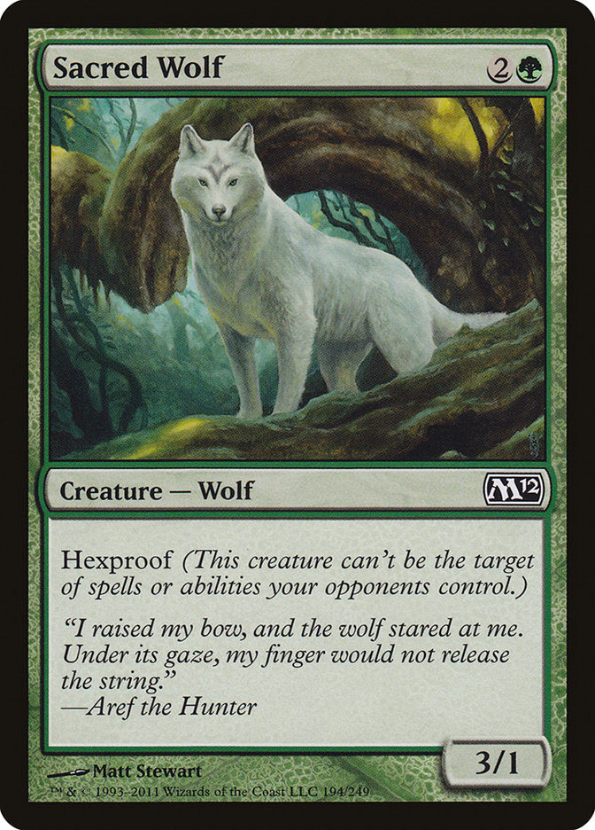 Sacred Wolf [Magic 2012] | The Gaming Verse