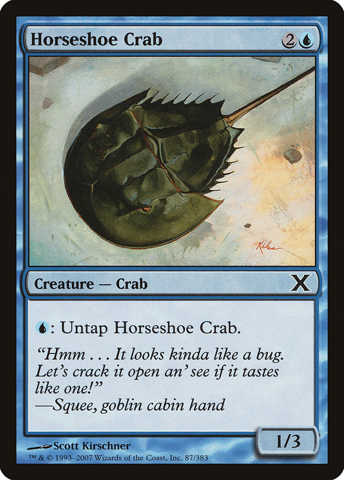 Horseshoe Crab [Tenth Edition] | The Gaming Verse