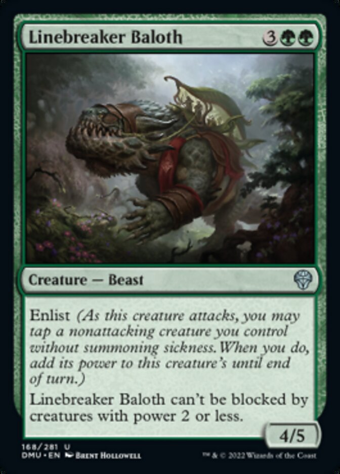 Linebreaker Baloth [Dominaria United] | The Gaming Verse