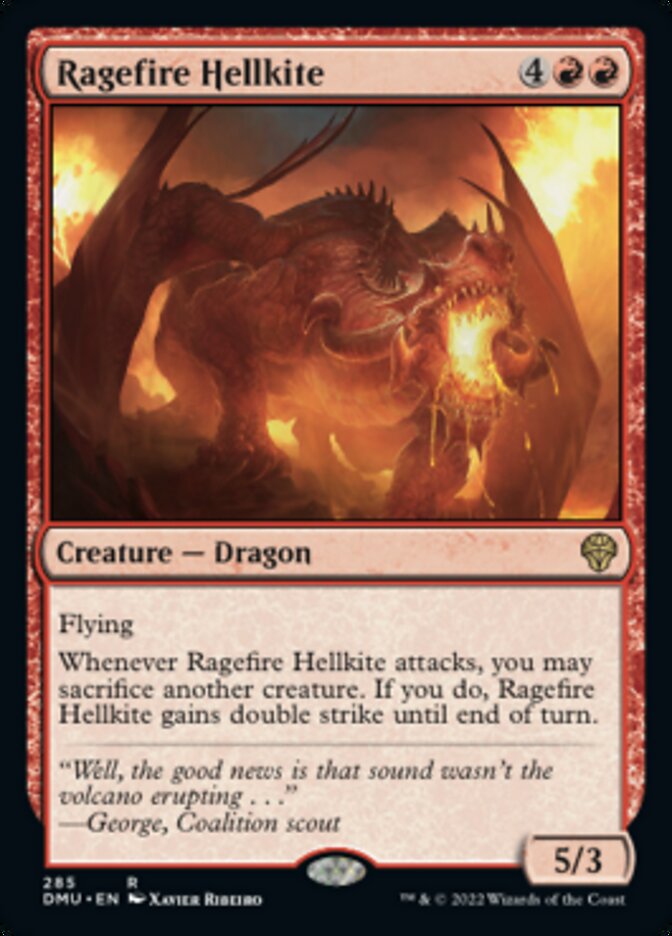 Ragefire Hellkite [Dominaria United] | The Gaming Verse