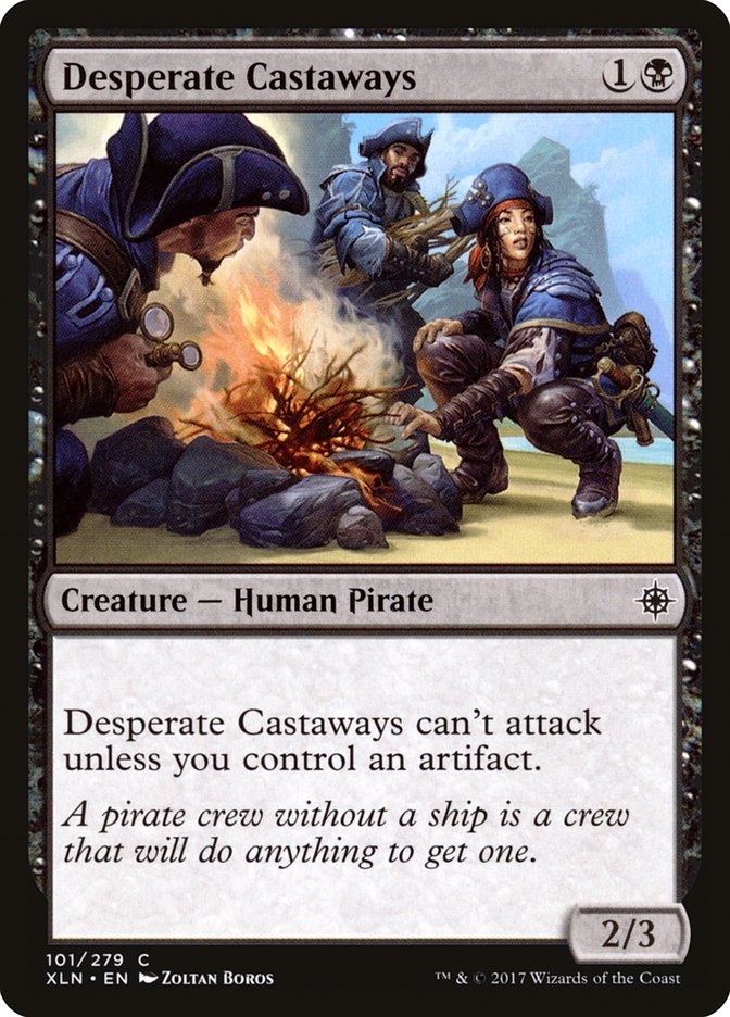 Desperate Castaways [Ixalan] | The Gaming Verse