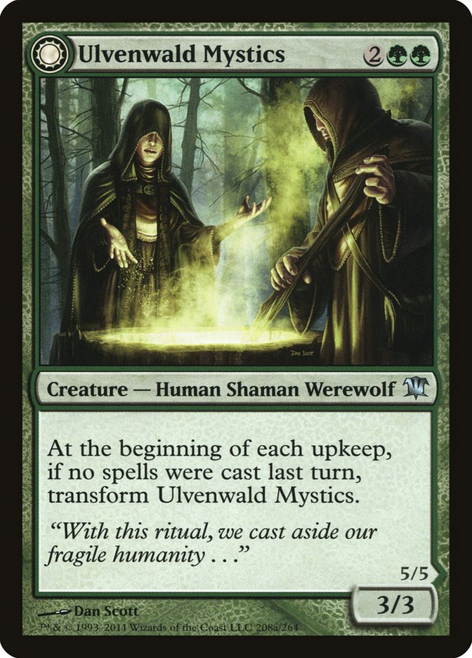 Ulvenwald Mystics // Ulvenwald Primordials [Innistrad] | The Gaming Verse