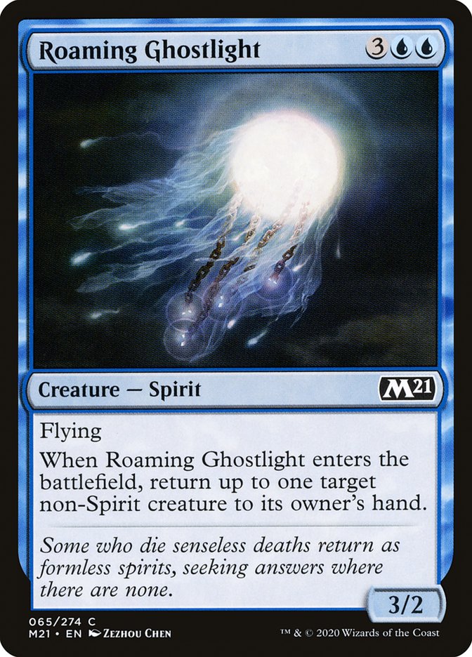 Roaming Ghostlight [Core Set 2021] | The Gaming Verse