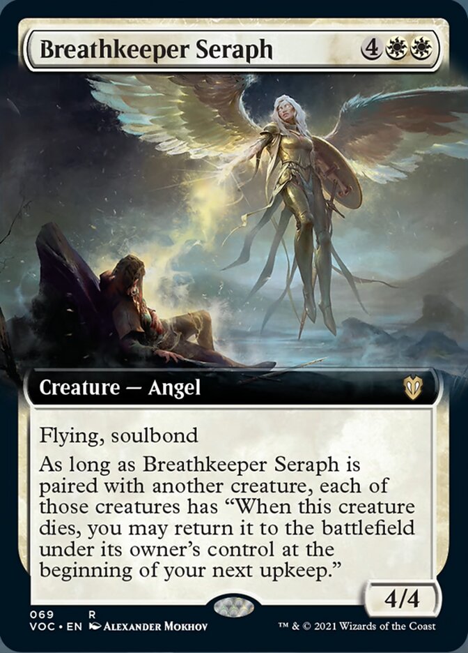 Breathkeeper Seraph (Extended) [Innistrad: Crimson Vow Commander] | The Gaming Verse