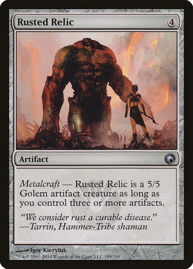 Rusted Relic [Scars of Mirrodin] | The Gaming Verse