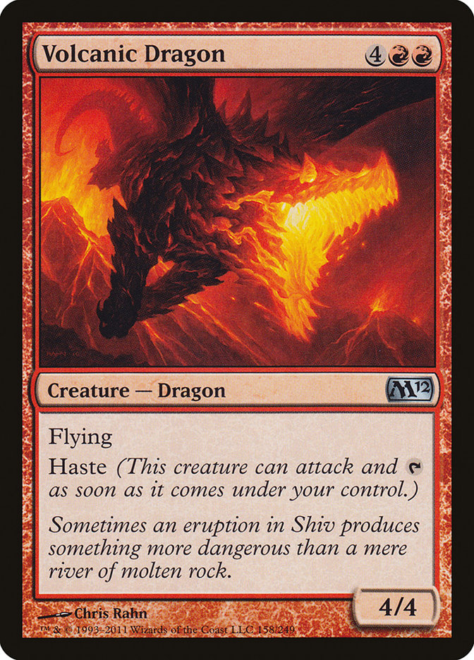 Volcanic Dragon [Magic 2012] | The Gaming Verse