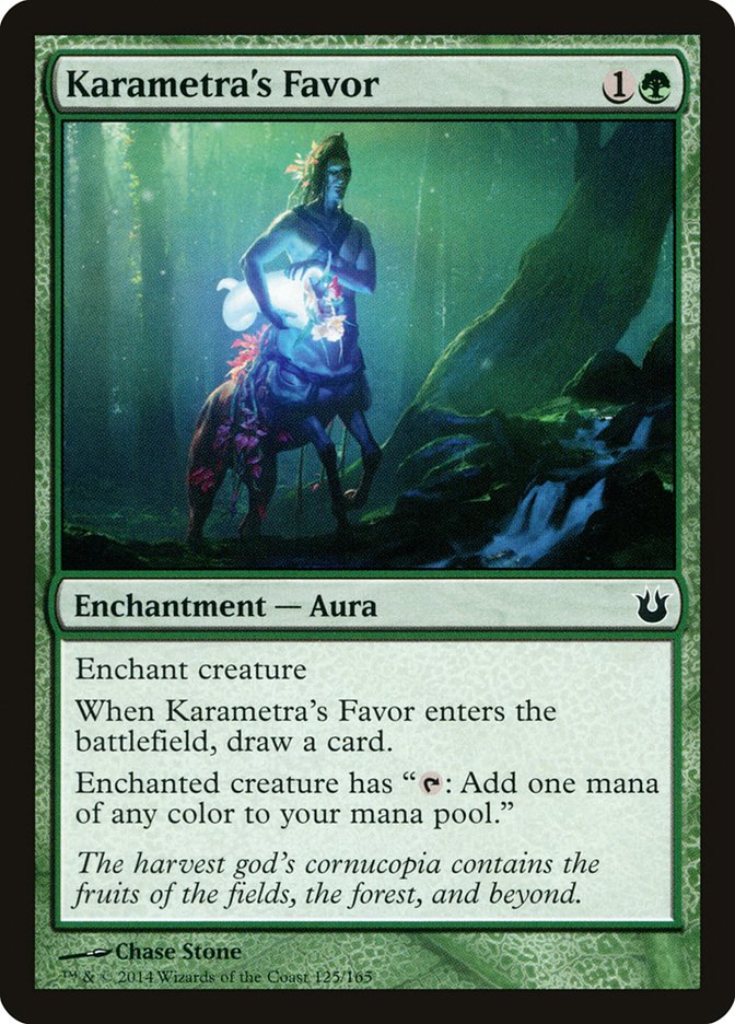 Karametra's Favor [Born of the Gods] | The Gaming Verse