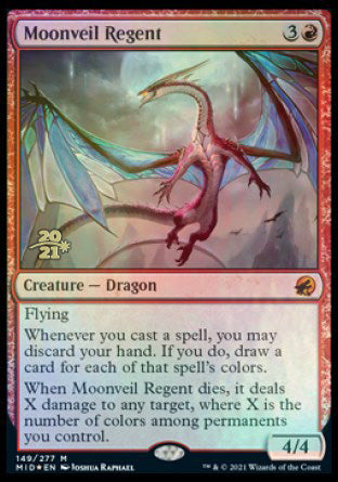 Moonveil Regent [Innistrad: Midnight Hunt Prerelease Promos] | The Gaming Verse