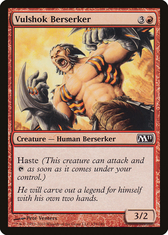 Vulshok Berserker [Magic 2011] | The Gaming Verse