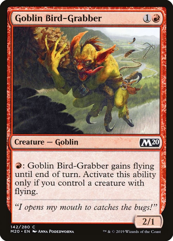 Goblin Bird-Grabber [Core Set 2020] | The Gaming Verse