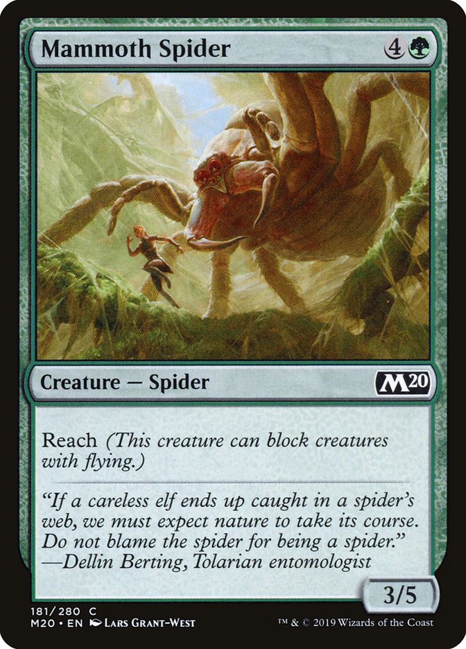 Mammoth Spider [Core Set 2020] | The Gaming Verse