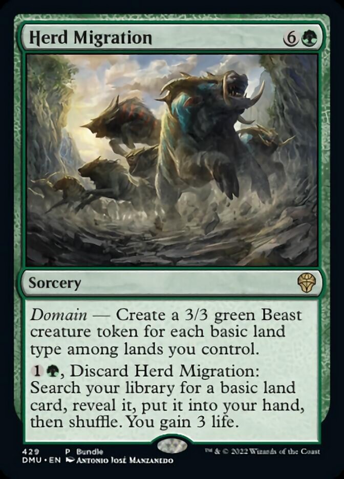 Herd Migration (Bundle) [Dominaria United] | The Gaming Verse