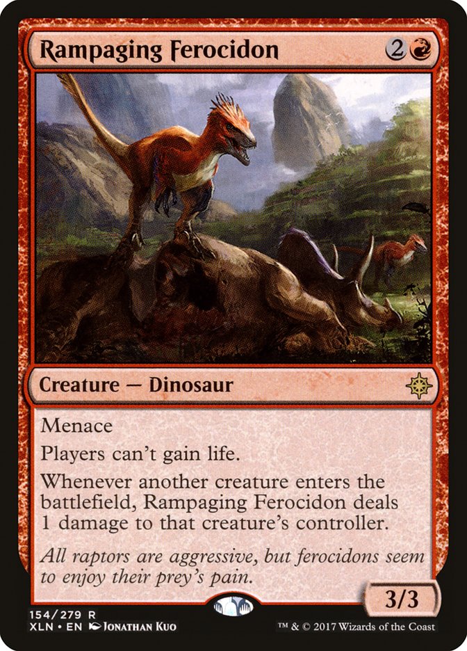 Rampaging Ferocidon [Ixalan] | The Gaming Verse